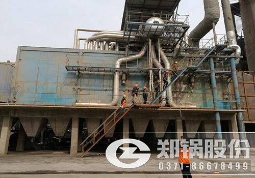 湖北宜昌25噸/小時三廢混燃余熱鍋爐項目
